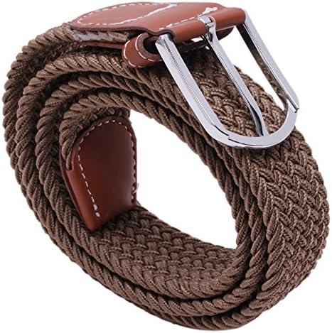 Amazon Co Jp Honel ベルト 編み込み メッシュ ビジネス カジュアル 伸縮 サイズ調整フリー 服 ファッション小物