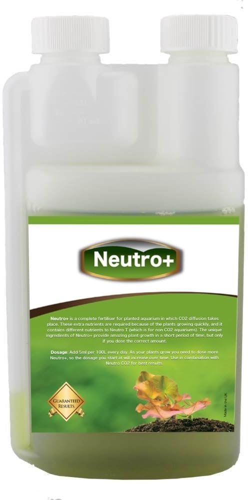Neutro+ Aquarium Fertiliser - Complete Nutrient Solution for Planted Aquarium which diffuse CO2. (small)