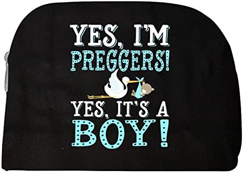 Yes, Im Preggers Yes, Its A Boy- Pregnancy Announcement - Cosmetic Case