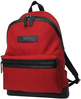Amazon マイケルコース Michael Kors ショルダーバッグ 37f9lksb2c キャンバス ケント スポーツ バックパック リュック Kent Sport Bkpk Crimson アウトレット 並行輸入品 Michael Kors マイケルコース メンズ