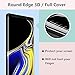 Galaxy Note 9 Screen Protector Tempered Glass Full Coverage Front and Back, MiiKARE Note 9 Glass Screen Protector Case Friendly Edge Adhesive 3D Curve HD Clear Best Glass With Installation Tray 1 Pack