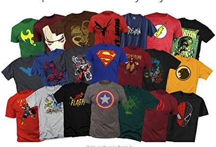 marvel superhero t shirts