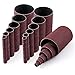 LotFancy 24PCS Spindle Sander Sleeves, 60 Grit Sanding Sleeves, Aluminum Oxide Abrasive, 4-1/2” Length, 4 Each of 1/2”,3/4”,1”,1-1/2”, 2” and 3”