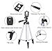 50 Inch Phone Tripod, Aluminum Camera Tripod for iPhone with Universal Tripod Phone Mount, Carrying Bag Included