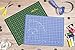 Self Healing Cutting Mat - Double Sided (Green/Blue) - Professional - 5 Layers - Rotary Blade Compatible - For Arts, Crafts, Sewing, Handmade - A4 (9x12 inch).