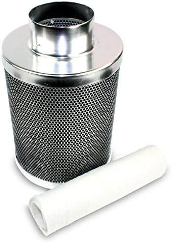 VenTech 4" x 12" 210 CFM Carbon Charcoal Ordor Control Filter