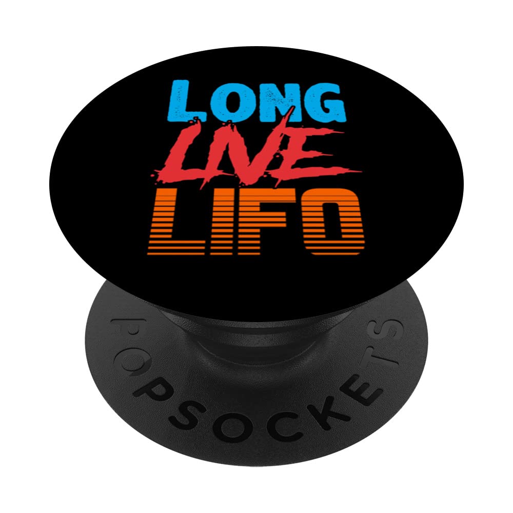 Love LIFO Tax Accountant Controller CPA Bookkeeper Cute PopSockets Swappable PopGrip