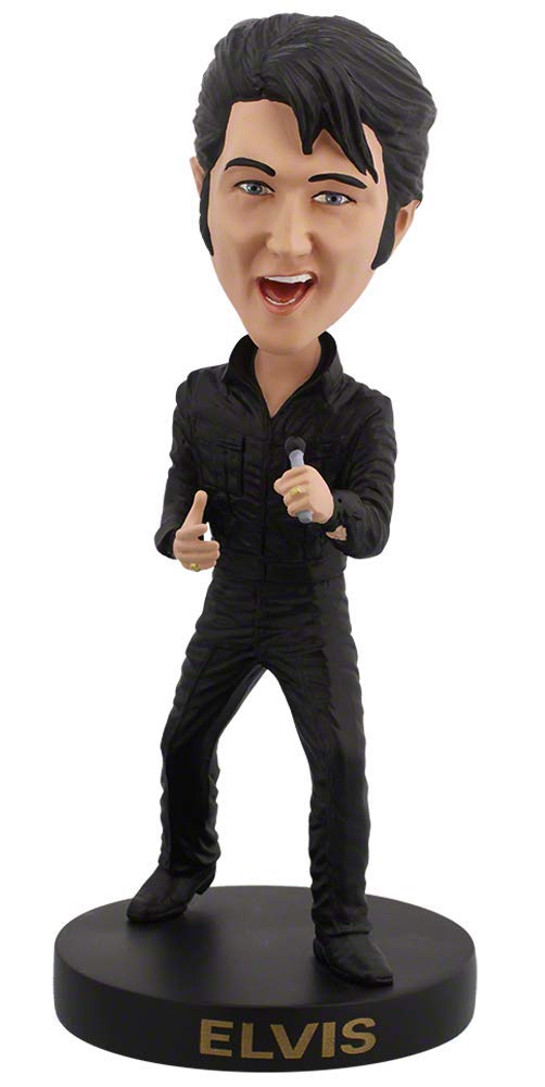 Royal Bobbles Elvis Presley ‘68 Comeback Special Concert Collectible Bobblehead