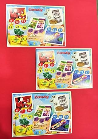 Candies Tambola Tickets