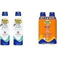 Banana Boat Mineral Enriched Sensitive Skin Sunscreen Spray SPF 50 Twin Pack and Sport Ultra Sunscreen Spray SPF 50 Twin Pack
