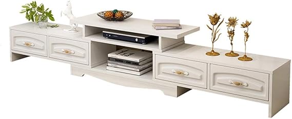 Mueble de televisión Soporte Moderno Sala de TV Set con cajón de