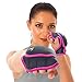 Empower Weighted Gloves for Women, Kickboxing, MMA, 2 Lb Set (1 Pound Each Glove), Berry