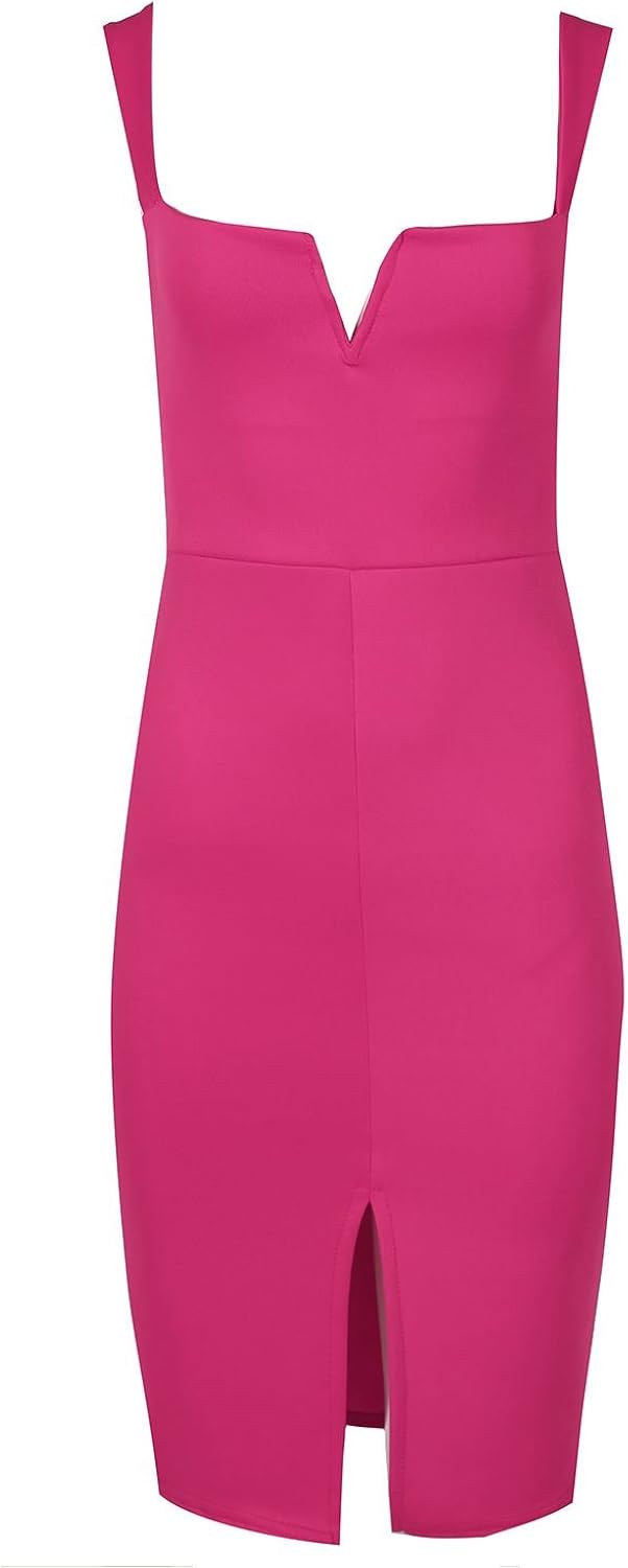 v bar bodycon dress