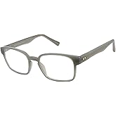 Scojo New York Tahoma Blue Light Reading Glasses, Handmade Scratch Resistant Readers for Women and Men