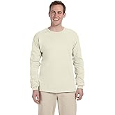 Gildan Ultra Cotton 6 oz. Long-Sleeve T-Shirt (G240) NATURAL