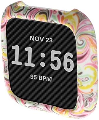 Silicone Pattern Cover Case Guard Protector for Fitbit Versa (F)