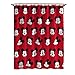 NIDSDIN Disney Mickey Mouse Cute Faces Shower Curtain & 12-Piece Hook Set & Easy Use - Kids Bath Features Mickey Mouse (Official Disney Product), 72