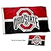 College Flags & Banners Co. Ohio State Buckeyes Double Sided Flag
