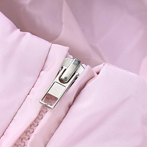 Franterd Baby Girls Boys Romper Down Jacket Hooded Jumpsuit Autumn & Winter Warm Thick Coat Onesie Snowsuit Clothes