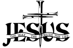 MotiveTech Jesus Cross Wall Decor The Way The The Decor Wall Art for