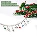 Advent Calendar ,24 Charms DIY Necklace Bracelet Set Fashion Jewelry For Christmas Party