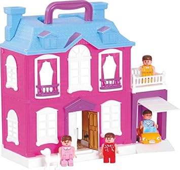 Valamji 34Pcs My Little Doll House Play Set for Kids