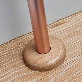 Pipe Collars 2 X 15mm Solid Oak Colour Wooden Radiator Pipe Covers view 2
