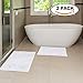 Perfect Plush Carpet Mats for Tub Super Soft Microfiber Bathroom Rugs Dry Fast Water Absorbent Bedroom Area Rugs Non Slip Shag Bath Mat for Kitchen Bedroom, 17