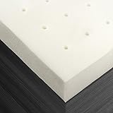 Sleep Restoration Premium Ventilated 2 Inch Memory Foam Mattress Bed Topper Pad, King