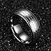 Fashion Month Men Women 8mm Silver Tungsten Carbide Chinese Heart Sutra Lasered Religious Ring Domed Design Comfort Fit