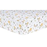 Trend Lab Dr. Seuss Sam-I-Am Fitted Crib Sheet, Orange/Green/Yellow/Gray