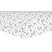 Trend Lab Dr. Seuss Sam-I-Am Fitted Crib Sheet, Orange/Green/Yellow/Gray