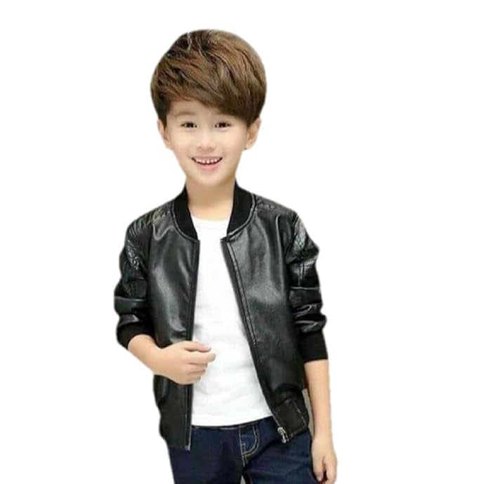 baby boy biker jacket