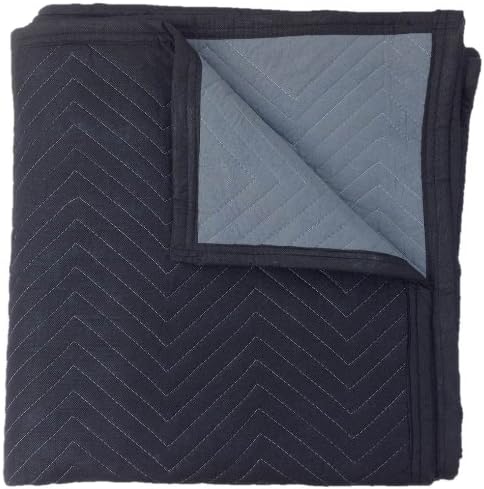 Cheap Cheap Moving Boxes 72 X 80 Inches Deluxe Moving Blankets, Pack of 4, Black/Grey (MB10104D)