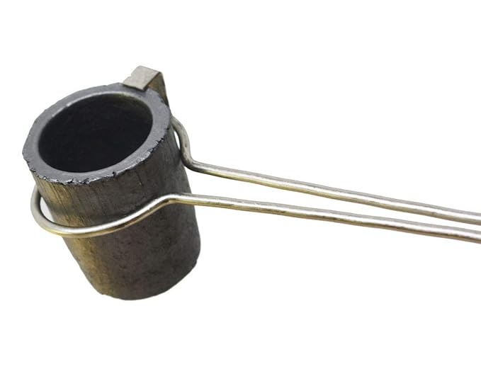 Schmuckwerkzeuge Profi Furnace Schmelztiegel Tong Assay Gold