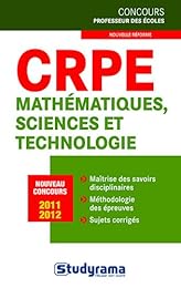 CRPE mathématiques, sciences et technologie