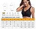 Mirity Padded Sports Bras For Women Freedom Seamless Racerback Spanx Yoga Bra Pack of 3, Black White Beige, X-Large