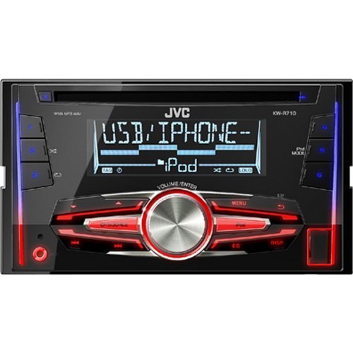 JVC KW-R710 Double-DIN in-dash CD/USB Receiver