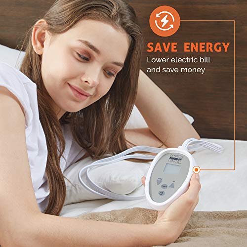 Degrees of Comfort Plush Electric Blankets Single Controller W/ Auto