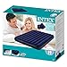 Intex Classic Downy Airbed Set with 2 Pillows and Double Quick Hand Pump, Queen