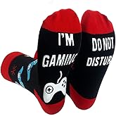 Gaming Socks Do Not Disturb I'm Novelty Boys for Men Women Gamer Youth
