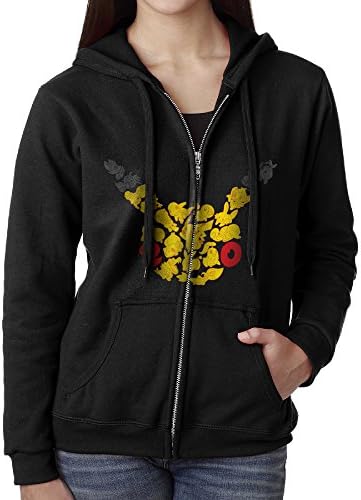 Pikachu Pokemon Boys'Costume Hoodie Women's Hoodies Pullover Sweatshirts