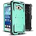 Jwest Galaxy Grand Prime / Go Prime Case Rugged Holster Dual Layer Case [Kickstand][Belt Swivel Clip] For Samsung Galaxy Grand Prime (G530 G530H G530F G530M G530T G530AZ S920C), Mint