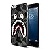 Bape Shark Black Army Pattern for Iphone and Samsung Galaxy Case (iPhone 6 black)