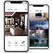 Home Security Camera HD, Compatible with Alexa Echo Show, HD WiFi Wireless IP Camera with Motion Detection, 7x24h Cloud Storage, Night Vision, 2 Way Audio, Baby Monitor (720p)