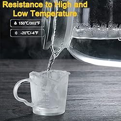 Hacaroa 4 Pack Double Spouts Measuring Cups