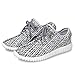 JACKSHIBO Unisex Daily Walking Shoes Athletic Breathable Running Shoes - White - Men 11(M)US 46EU