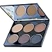Ucanbe Cosmetics 6 Color Contour and Highlighting Powder Foundation Palette/Contouring Makeup Kit with Mirror