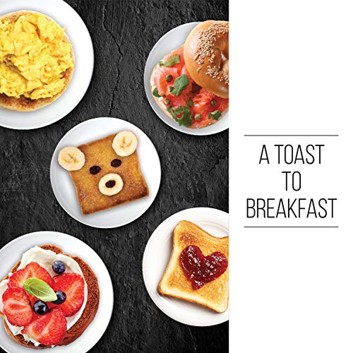 Chefman Stainless Steel 2Slice Wide Slot Toaster w/Bagel, Defrost, and