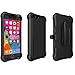 Ballistic TX1416-A06C Tough Jacket Maxx Series Case with Holster for Apple iPhone 6 4.7 inch - Retail Packaging - Black